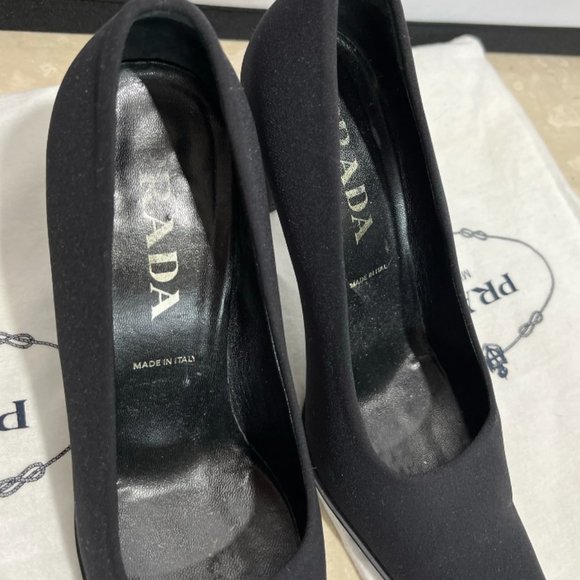 Prada Vintage Satin Pumps - Picture 4 of 6